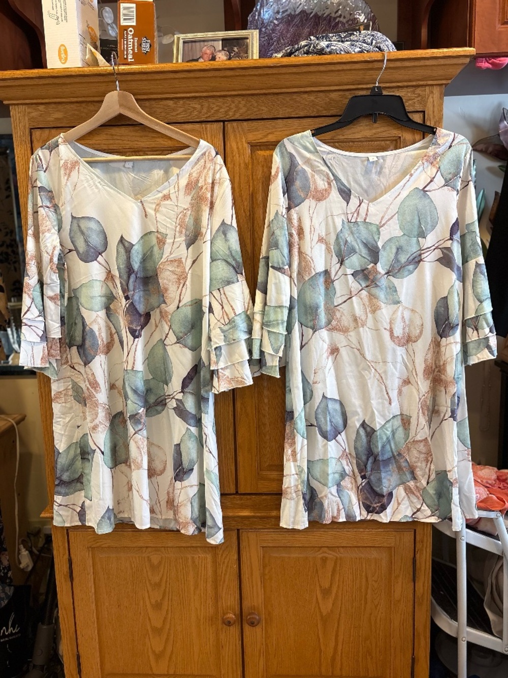 Floral flawy dress